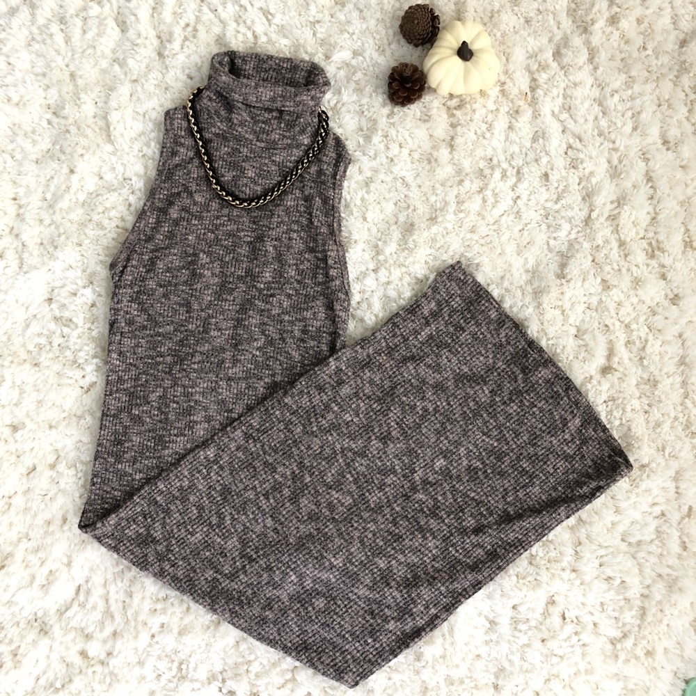 MaiTai Sweater Dress Sleeveless Turtleneck Small